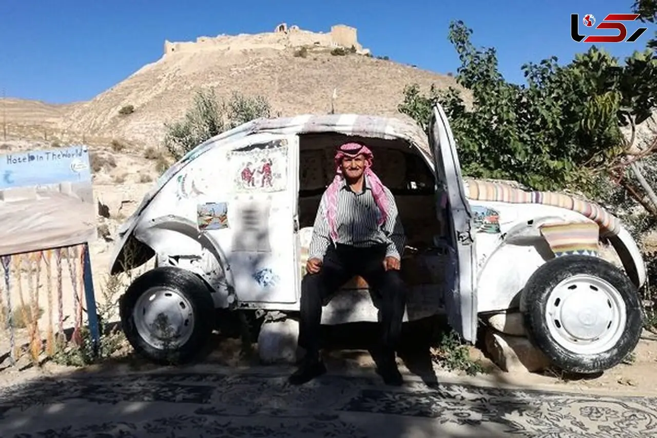 کوچک ترین هتل در اردن+عکس