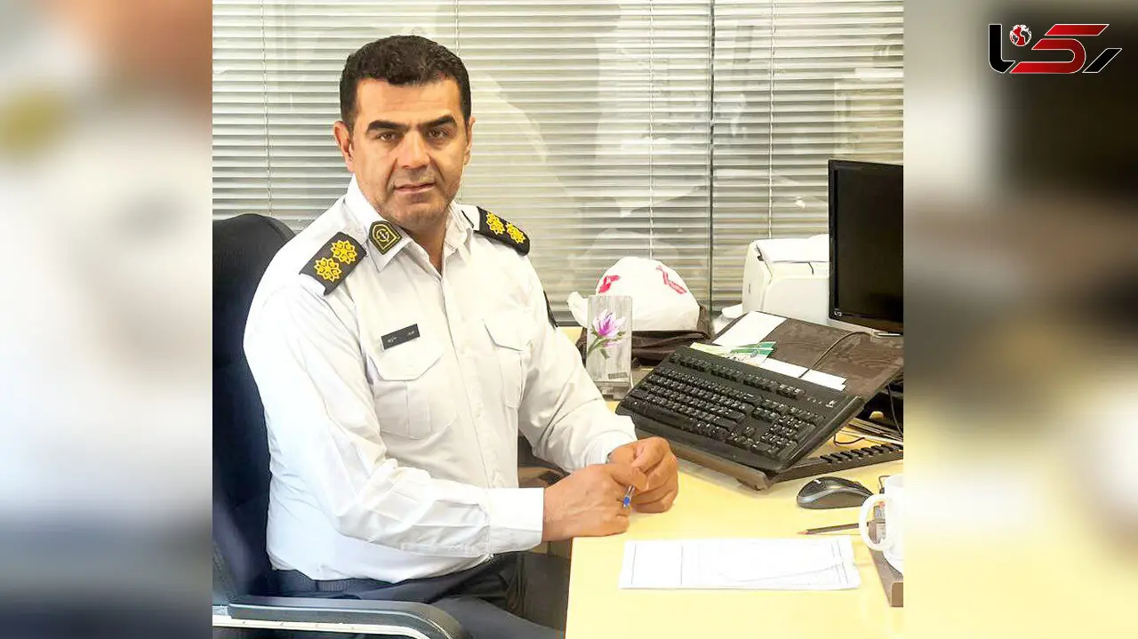 فیلم گزارش پلیس راه از ترافیک و بارش برف در جاده هراز 