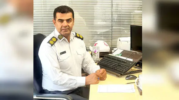 فیلم گزارش پلیس راه از ترافیک و بارش برف در جاده هراز 