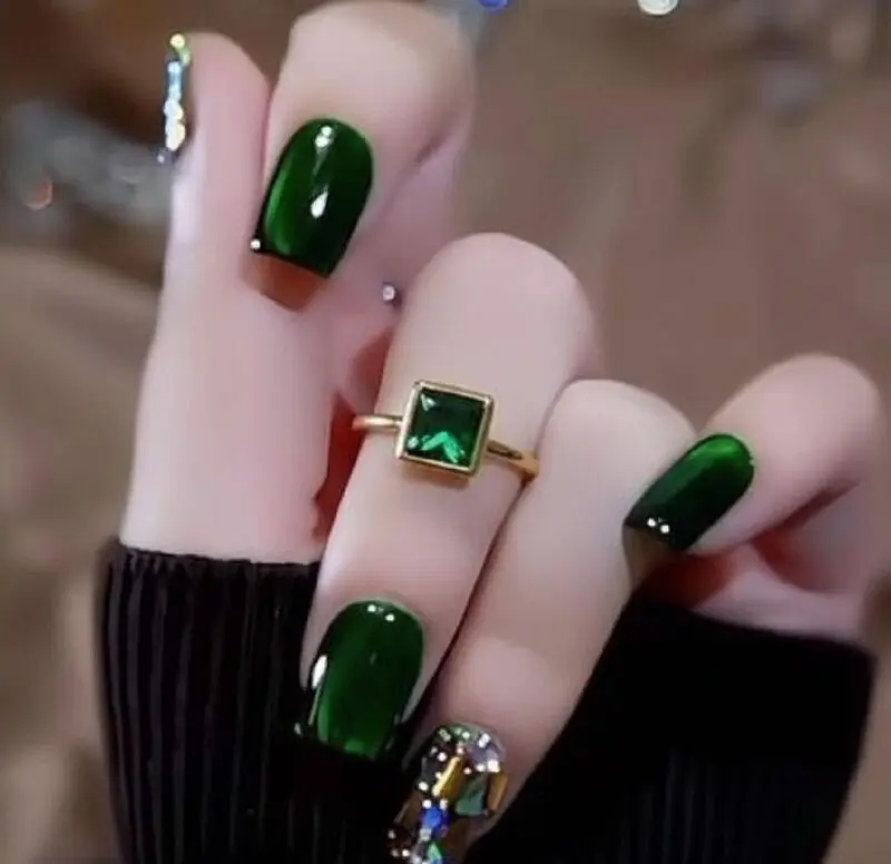 مدل ناخن یلدایی عروس لاک ژل