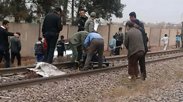  برخورد عابر پیاده به قطار در قرچک منجر به مرگ وی شد