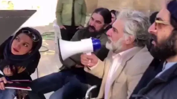 گلشیفته در یزد +فیلم