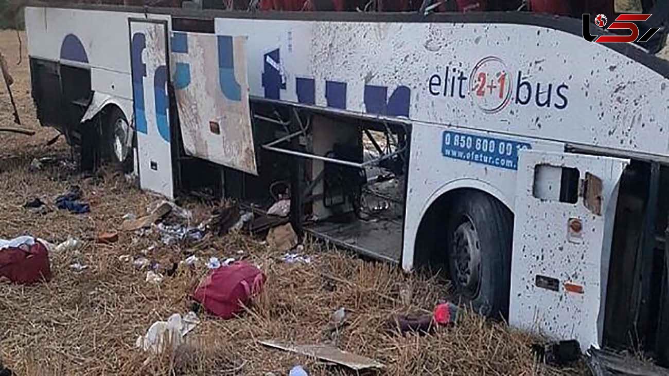 تصادف هولناک 2 اتوبوس زائران ایرانی و پاکستانی اربعین حسینی در دشت ارژن + جزییات