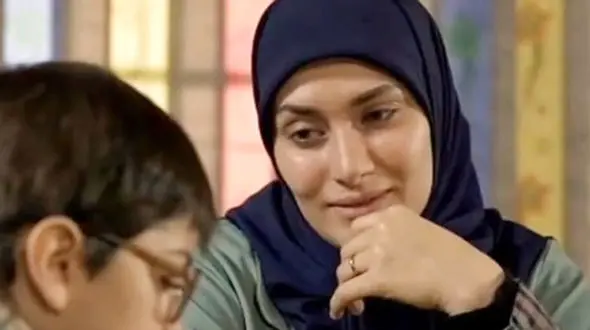 این زن فوق زیبا همان   مامان صدیقه سریال بچه مهندس است ! + عکس های خیره کننده ساناز سعیدی 