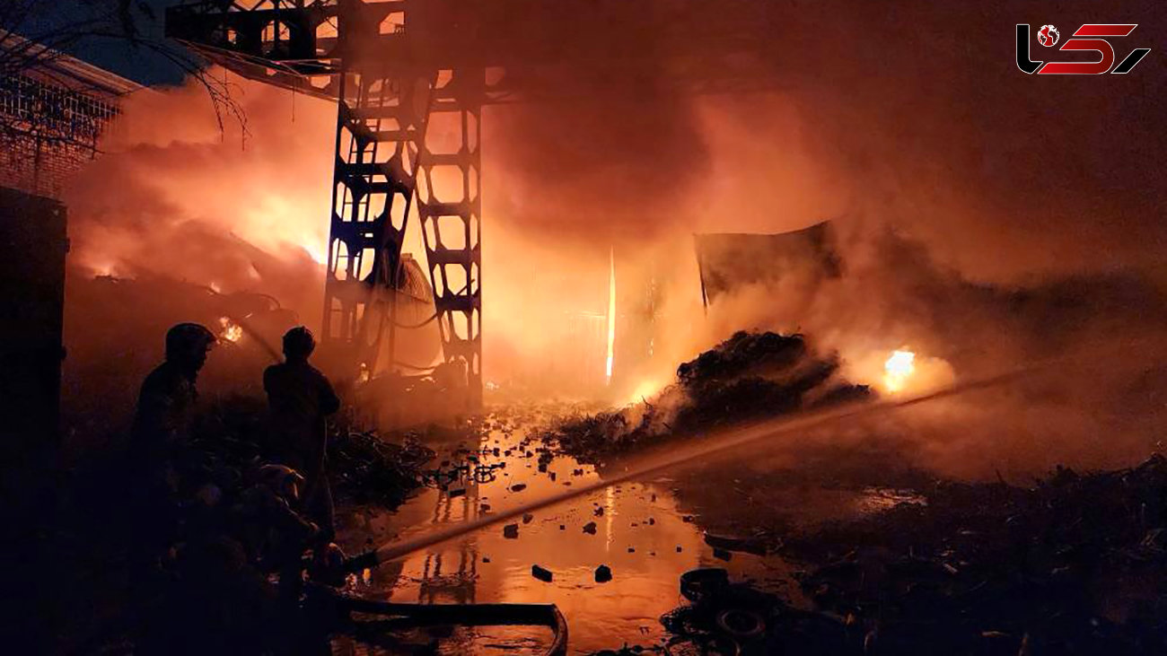 جزییات جدید از آتش‌سوزی مهیب نزدیکی بیمارستان شهر ری + فیلم