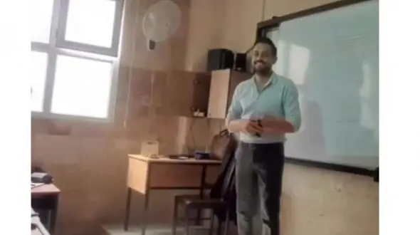 فیلم شوخی دردسر ساز دختران دبیرستانی با آقا معلم خوشتیپ ! / ببینید