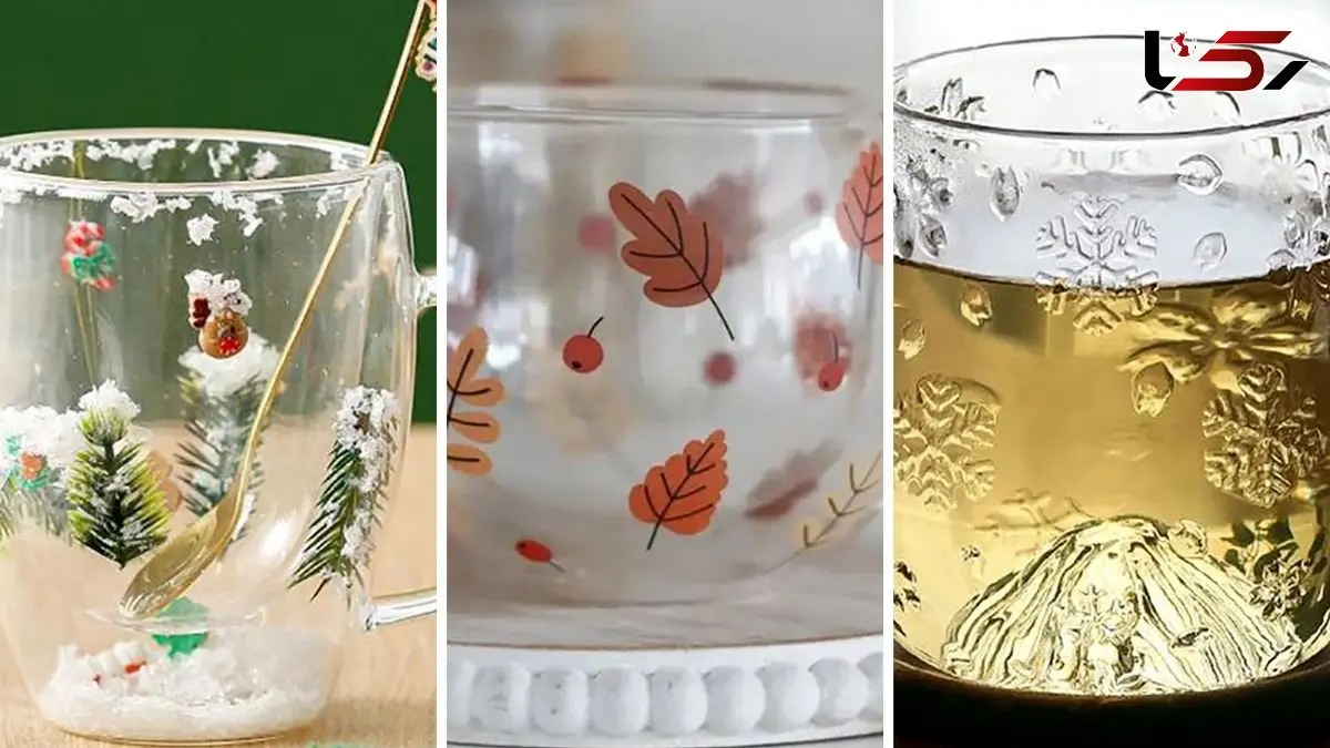 مدل  های جذاب ماگ شیشه  ای فانتزی که عاشقشون می  شین!