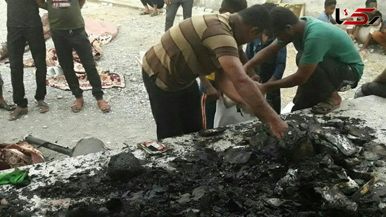 مسجد و حسینیه ملاجماتی میناب در آتش سوخت +عکس