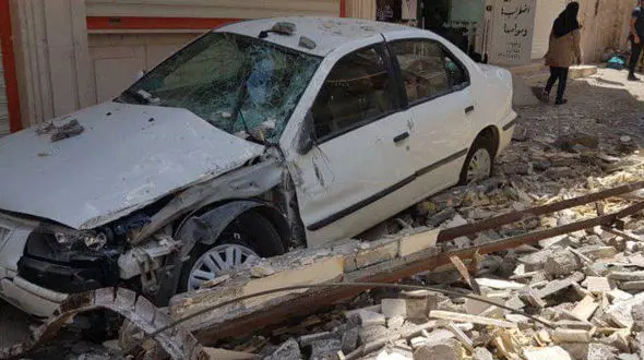 اولین عکس از زلزله وحشتناک مسجد سلیمان 