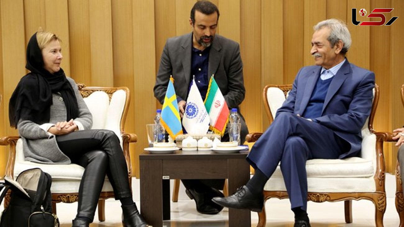 دیار سفیر سوئد با رئیس اتاق بازرگانی ایران