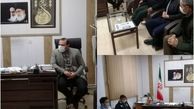 برگزاری جلسه فرعی ستاد کرونا بخش با بازرسان افتخاری بسیج در دفتر بخشدار اسفرورین 