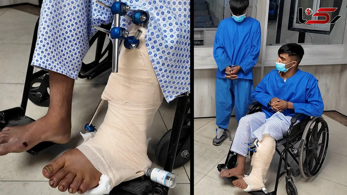 فیلم / شلیک دقیق پلیس به دزدان سریع خیابان پاسداران