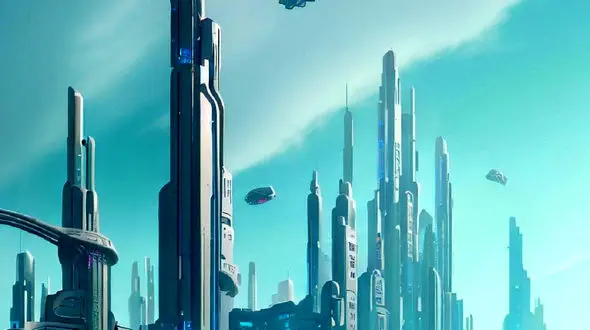 وضعیت شهر دبی در سال 2123 میلادی/ پیش بینی حیرت انگیز هوش مصنوعی 