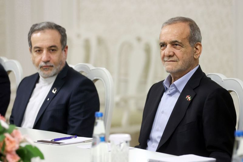 رئیس‌جمهور پزشکیان در دیدار روسای مجالس بلاروس