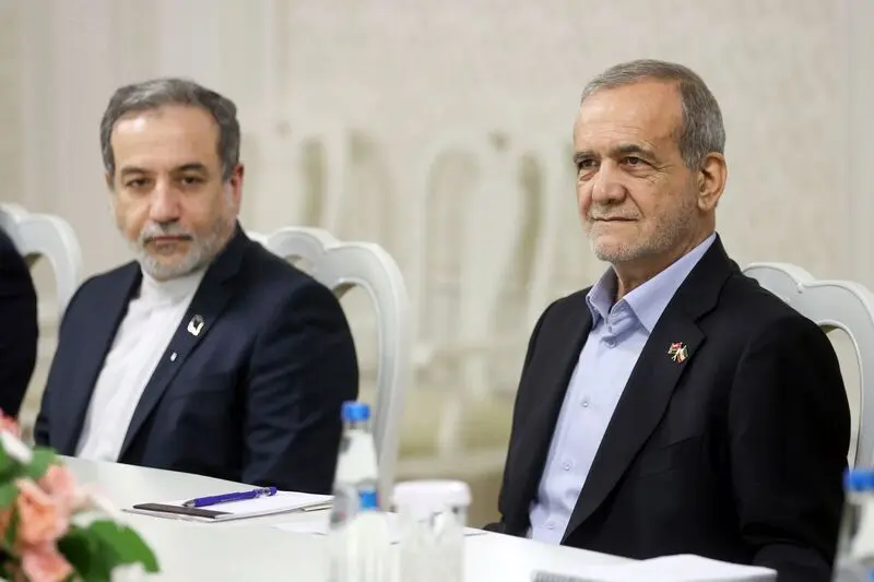 رئیس‌جمهور پزشکیان در دیدار روسای مجالس بلاروس
