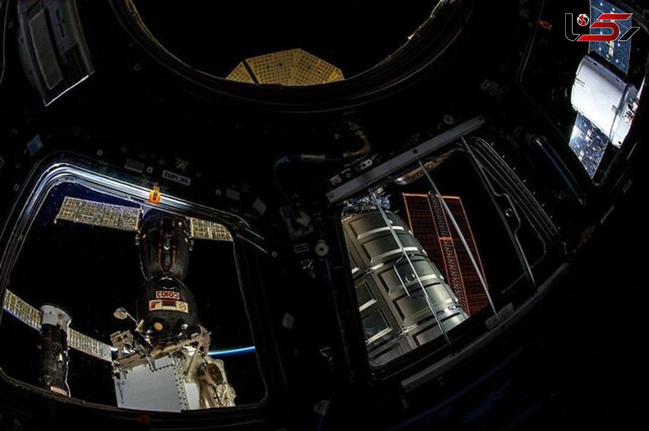 پر شدن پارکینگ ایستگاه فضایی؛ تصویر روز ناسا
