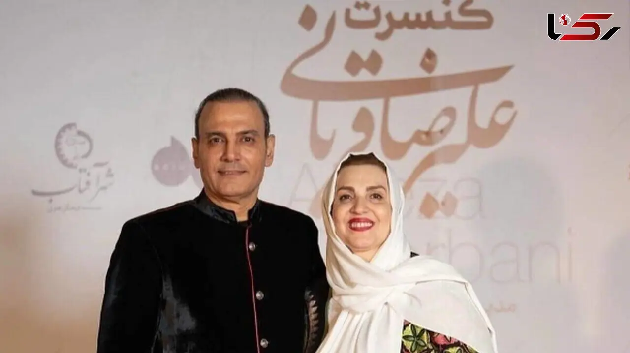 فیلم خداحافظی آخر علیرضا قربانی، خواننده محبوب ایرانی ها از همسر جوانش/ این مرد خدای احساسه...!