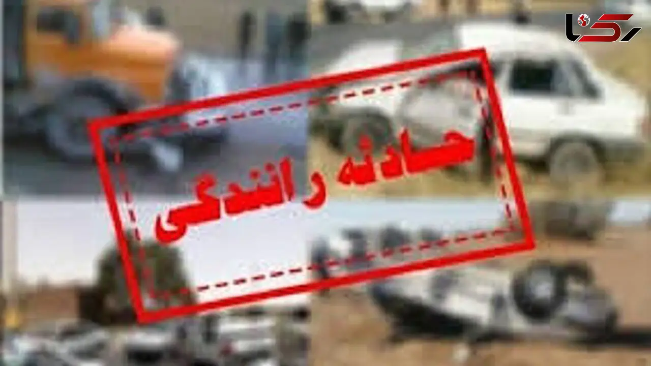 تصادف محور دهق – گلپایگان ۵ فوتی داشت