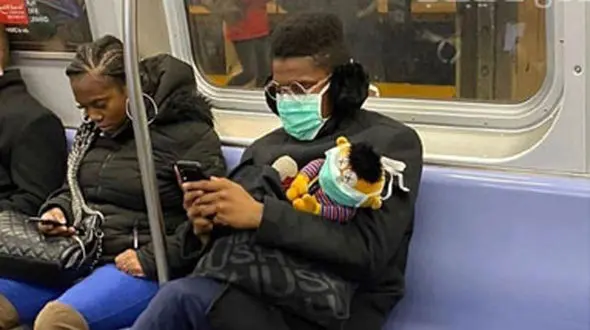 متروی نیویورک پس از شیوع کرونا سوژه رسانه ها شد + عکس 