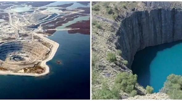 عکس های جالب از 10 گودال شگفت انگیز و زیبا در جهان + عکس