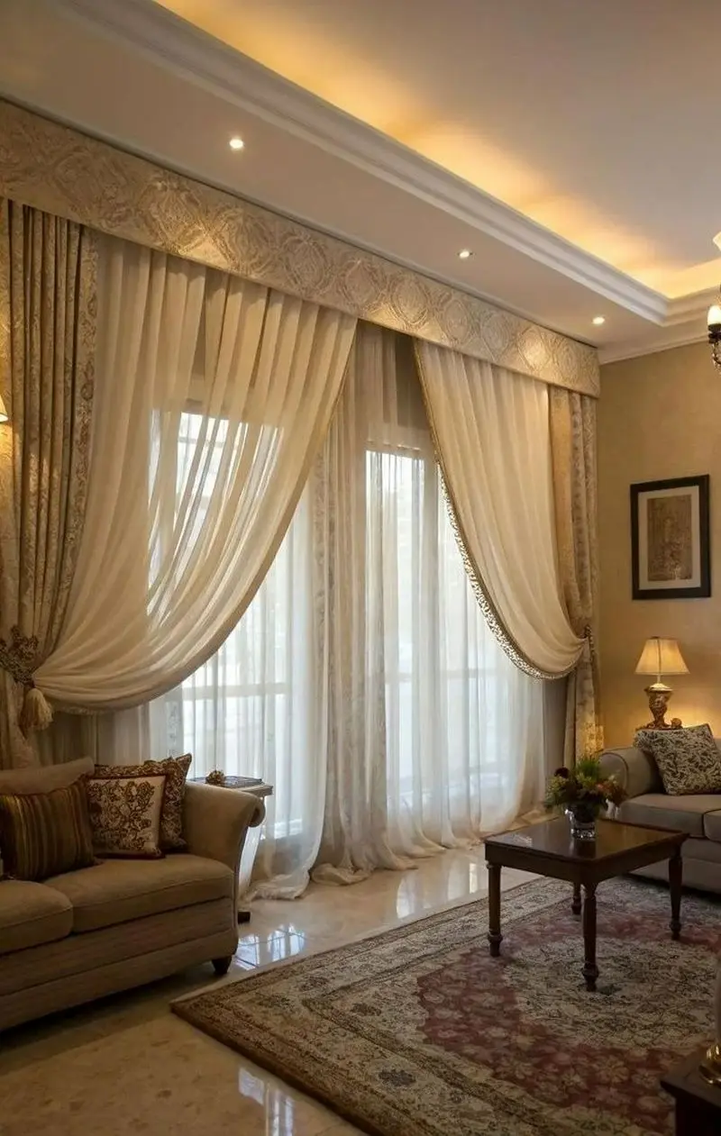 پرده های سلطنتی و مجلل