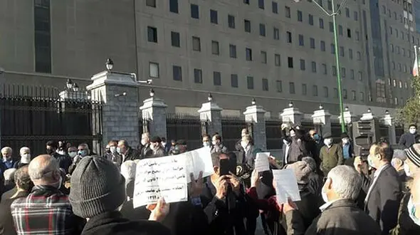 ادامه اعتراضات بازنشستگان + جزئیات
