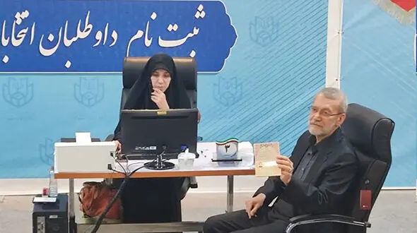 علی لاریجانی داوطلب نامزدی انتخابات ریاست جمهوری شد