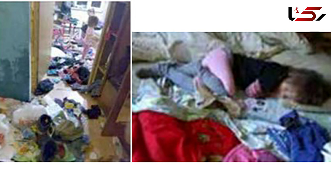 نجات 4 کودک روس از دست مادر بیمار / آنها در سطل زباله زندگی می کردند + عکس