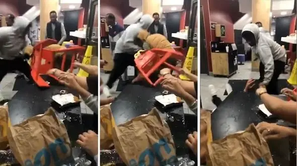 حمام خون در فروشگاه مک دونالد+ عکس