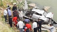 سقوط مرگبار خودروی سمند در رودخانه
