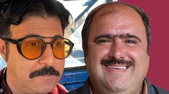 (عکس) گریم لاتی و خشن سلمان نون خ در کنار رحمت سریال پایتخت / کاظم نوربخش و هومن حاجی عبداللهی به لب خط رسیدند!