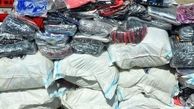 کشف محموله ۱۱ میلیارد ریالی پوشاک قاچاق در کنگاور 