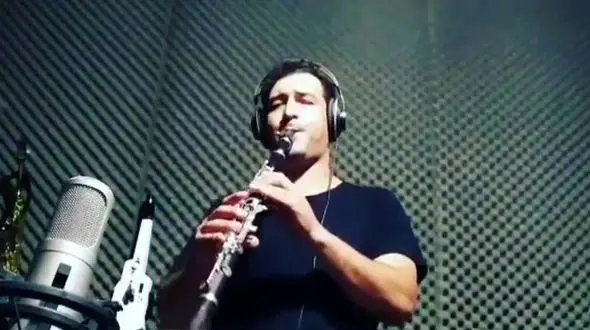 نواختن کلارینت ازسوی امیر محمدی + فیلم