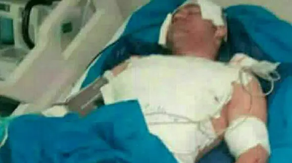 پلیس فداکار مانع ورود خودروی عامل انتحاری به مقر نیروی انتظامی در چابهار شد+ عکس