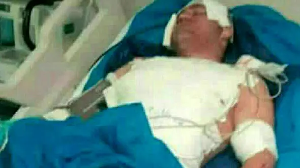 پلیس فداکار مانع ورود خودروی عامل انتحاری به مقر نیروی انتظامی در چابهار شد+ عکس