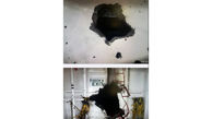 اولین تصاویر از انفجار  بدنه کشتی رژیم صهیونیستی در عمان