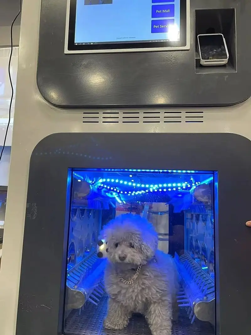 حمام هوشمند برای سگ_ها