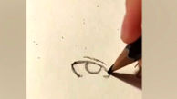 یک روش جالب برای نقاشی چشم ها + فیلم
