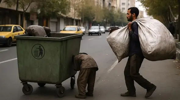 تهران در اشغال زباله‌گردها؛ هر کوچه یک پادگان زباله‌گردی!/ وقتی مدیریت شهری به حاشیه پناه برده است! + فیلم