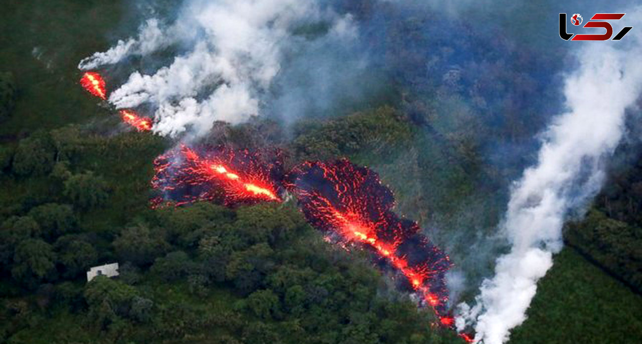 هشدار قرمز بخاطر  آتشفشانی در هاوایی + عکس