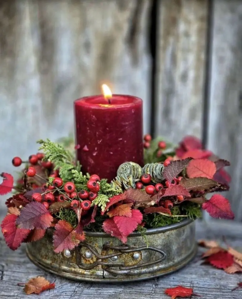 تزیین شمع شب یلدا | تزیین شمع شب یلدا برای عروس و مهمانی 1404 با ترفندهای ساده و ایده های جذابی که دل همه رو برده!