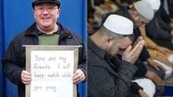 واکنش دلگرم‌کننده یک مسیحی در حمایت از مسلمانان قتل و عام شده نیوزلند + عکس