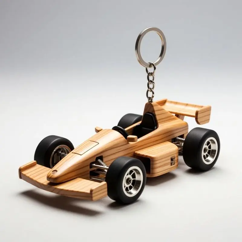 جاکلیدی چوبی دست ساز