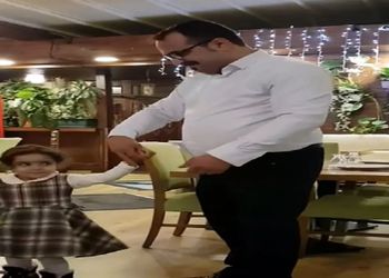 آواز شاد؛ رقص تانگوی پدر و دختری انقد قنده که باباهه از دیدن پرنسسش چشاش برق میزنه