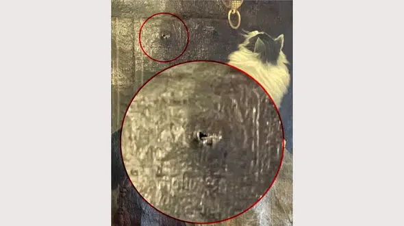 عکس شوکه کننده از تابلوی کمال‌الملک در کاخ گلستان 