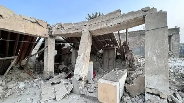 ببینید / زلزله روستای سایه خوش را ویران کرد + فیلم