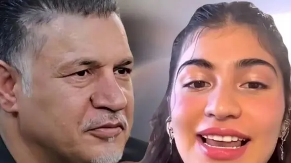 فیلم گلایه جذاب دنیز دختر علی دایی برای اولین بار ! / با پول بابام دانشگاه نرفتم !