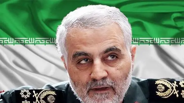 اشک های همسر شهید حاج قاسم سلیمانی در فراق سردار دل ها روی سنگ مزارش ...