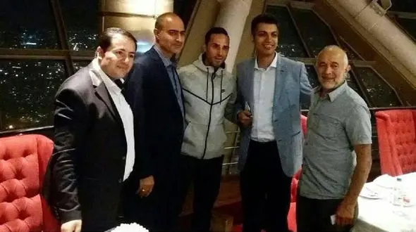 عادل فردوسی پور با الکس نوری ملاقات کرد+ عکس