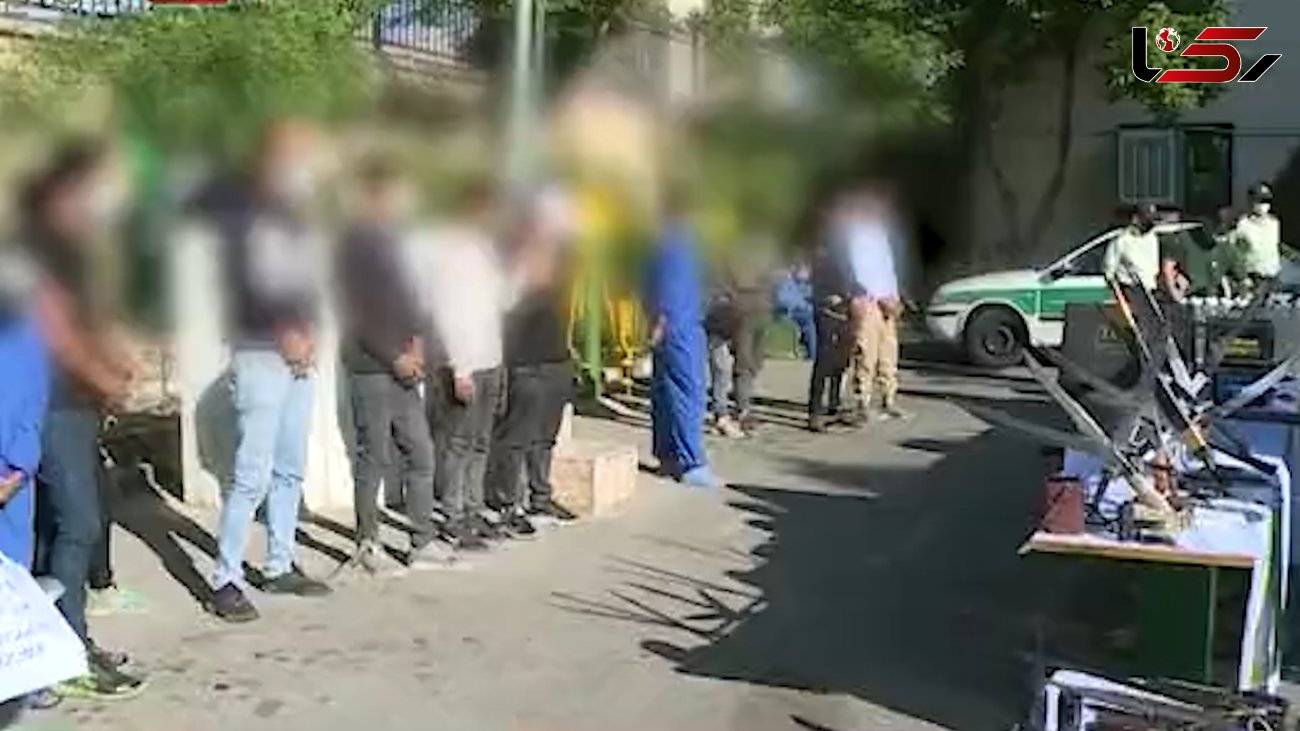 ضرب شست پلیس به سارقان حرفه‌ای تهران + فیلم